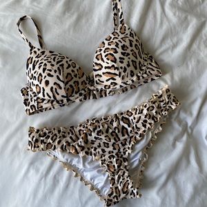 Cheetah print bikini